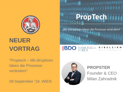 Proptech Veranstaltung Wien Propster