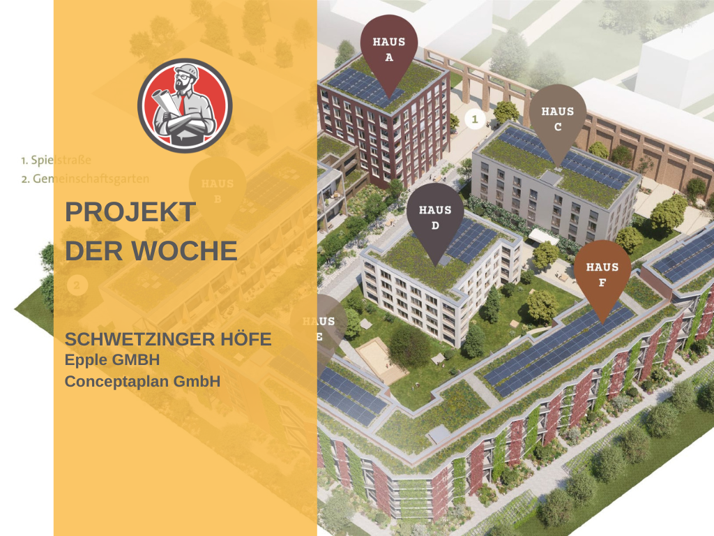 Schwetzinger Höfe - Epple & Conceptaplan